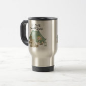 Mug De Voyage J'aime camper (Devant gauche)
