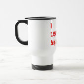 Mug De Voyage J'aime des animaux (Gauche)