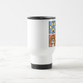 Mug De Voyage J'aime des beagles (Centre)