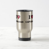 Mug De Voyage J'aime des Capybaras (Centre)
