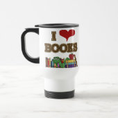 Mug De Voyage J'aime des livres (Gauche)