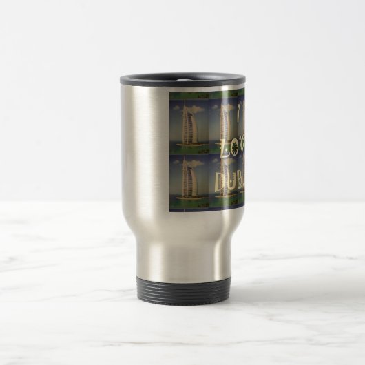 Mug De Voyage J'aime Dubaï (Centre)