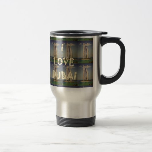 Mug De Voyage J'aime Dubaï (Droit)