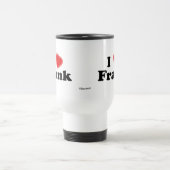 Mug De Voyage J'aime Frank (Centre)
