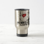 Mug De Voyage J'aime Istanbul (Centre)