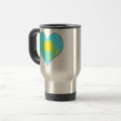 Mug De Voyage J'aime Kazakhstan (Devant gauche)