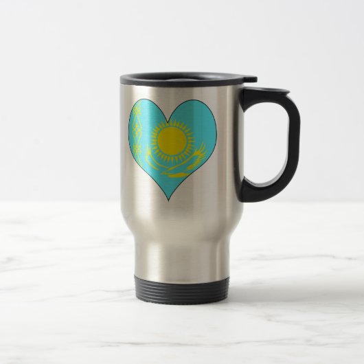 Mug De Voyage J'aime Kazakhstan (Droit)