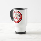 Mug De Voyage J'aime la gymnastique (Devant gauche)