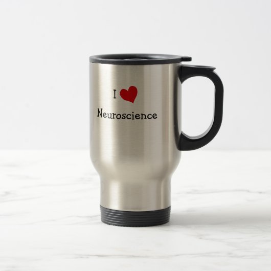 Mug De Voyage J'aime la neuroscience (Droit)