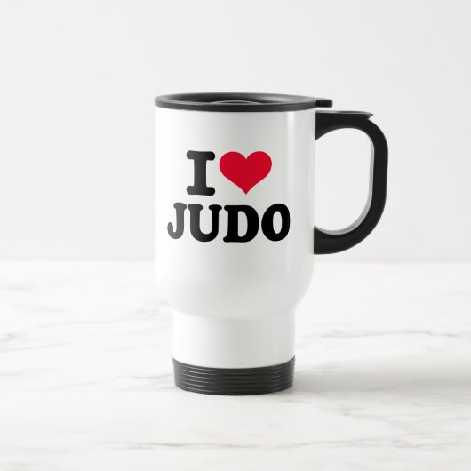 Mug De Voyage J'aime le judo (Droite)