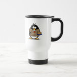 Mug De Voyage J'aime le pingouin de Latkes<br><div class="desc">Un pingouin de vacances d'amusement juste pour Hanoukka. Montrez votre esprit de vacances avec ce pingouin affectueux de latke mignon.</div>