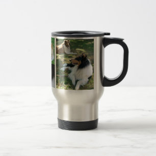 Mug De Voyage J'aime les collies voyager muet avec photos x5