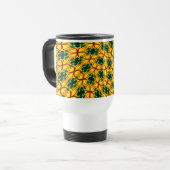 Mug De Voyage J'Aime Les Fleurs Uniques (Devant gauche)