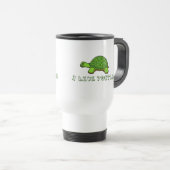 Mug De Voyage J'Aime Les Tortues (Devant droit)