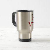 Mug De Voyage J'aime les vampires (Devant gauche)
