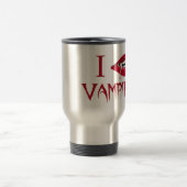 Mug De Voyage J'aime les vampires (Centre)