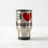Mug De Voyage J'aime les vampires (Centre)