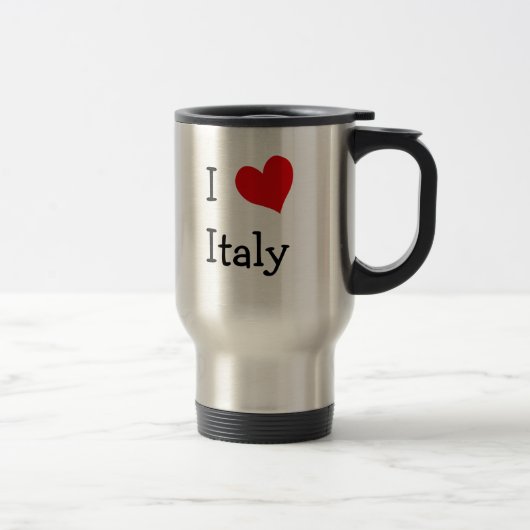 Mug De Voyage J'aime l'Italie (Droit)