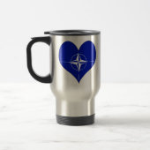Mug De Voyage J'aime l'OTAN (Gauche)