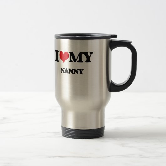 Mug De Voyage J'aime ma bonne d'enfants (Droit)