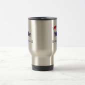 Mug De Voyage J'aime ma mule (la mule femelle) (Centre)