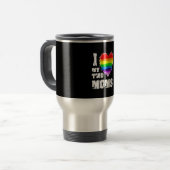 Mug De Voyage J'Aime Mes Deux Moms (Devant gauche)