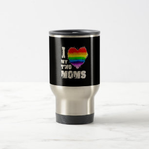 Mug De Voyage J'Aime Mes Deux Moms