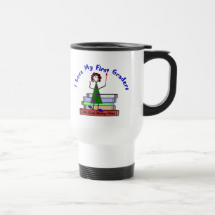 Mug De Voyage J'aime mes premières niveleuses--Tasse de voyage