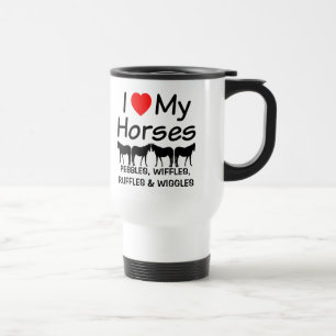 Mug De Voyage J'aime mes quatre chevaux