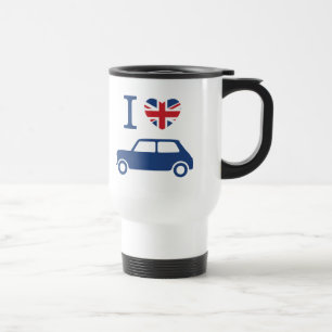 Mug De Voyage J'aime Mini Coopers Blue -