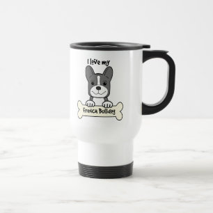 Mug De Voyage J'aime mon bouledogue français