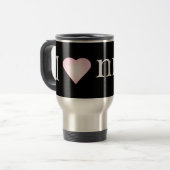 MUG DE VOYAGE J'AIME MON BULLDOG (Devant gauche)