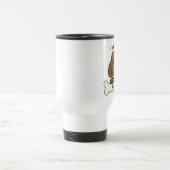Mug De Voyage J'aime mon caniche (Centre)