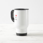 Mug De Voyage J'aime mon épouse (Devant gauche)