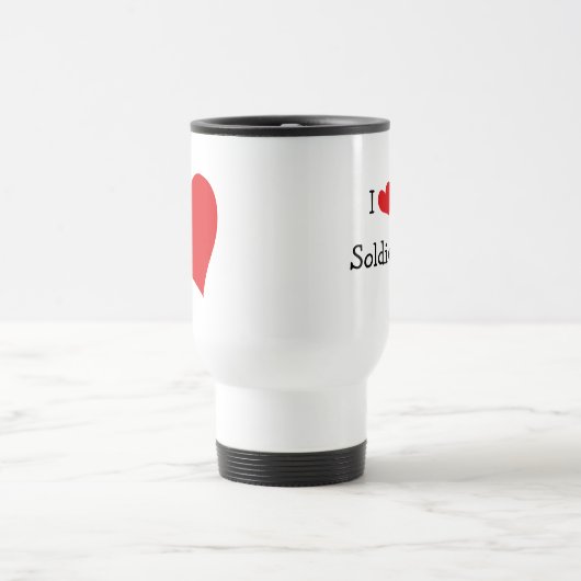 Mug De Voyage J'Aime Mon Garçon Soldat (Centre)