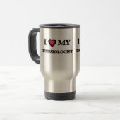 Mug De Voyage J'aime mon Kinesiologist (Devant gauche)