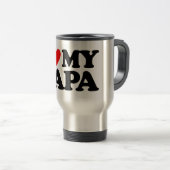 MUG DE VOYAGE J'AIME MON PAPA (Devant droit)