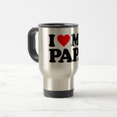 MUG DE VOYAGE J'AIME MON PAPA (Devant gauche)
