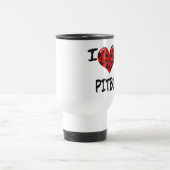 Mug De Voyage J'aime mon Pitbull (Centre)