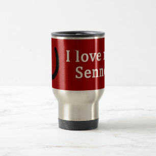 Mug De Voyage J'Aime Mon Senner Horse