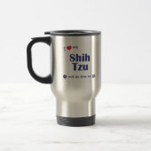 Mug De Voyage J'aime mon Shih Tzu (le chien femelle) (Gauche)