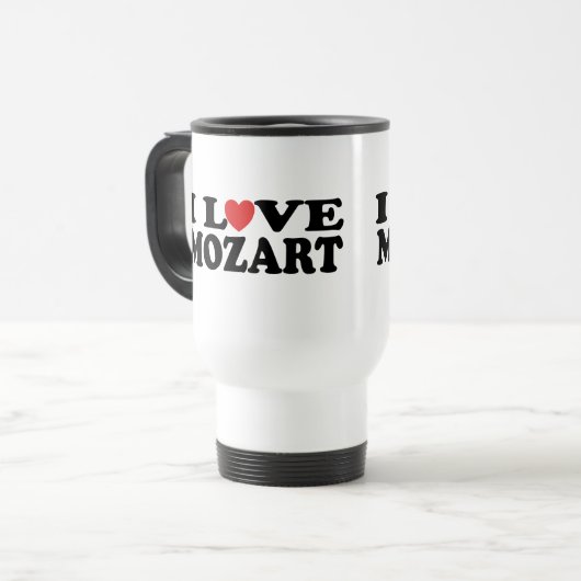 Mug De Voyage J'aime Mozart (Devant gauche)