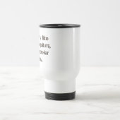 Mug De Voyage J'aime Non-Sequiturs mais préfère l'ironie (Centre)