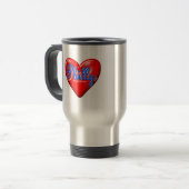 Mug De Voyage J'aime Philly (Devant gauche)