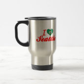 Mug De Voyage J'aime Seattle, Washington (Gauche)