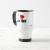 Mug De Voyage J'aime Staten Island (Devant gauche)