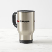Mug De Voyage J'aime Trump (Devant gauche)