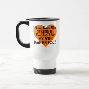 Mug De Voyage Jamais connu la force/le coeur/la femme...RSD/CRPS