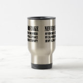 MUG DE VOYAGE JAMAIS ERREUR (Centre)