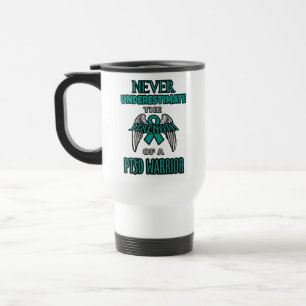Mug De Voyage Jamais...TSPT Guerrier Voyage Mug